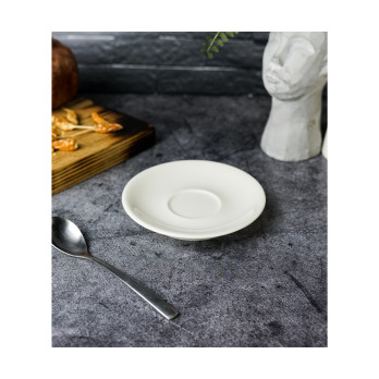 Блюдце для кофейной чашки Porland Seasons White, 12 см 