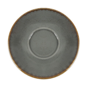 Блюдце для чайной чашки Porland Seasons Dark Grey, 16 см
