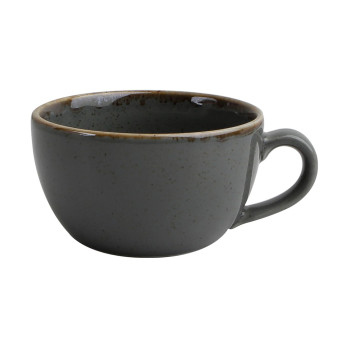 Чашка чайная Porland Seasons Dark Grey, 250 мл 