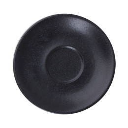 Блюдце для кофейной чашки Porland Seasons Black, 12 см 