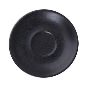 Блюдце для кофейной чашки Porland Seasons Black, 12 см
