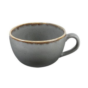 Чашка чайная Porland Seasons Dark Grey, 340 мл