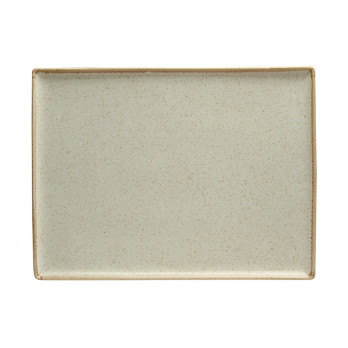 Блюдо прямоугольное Porland Beige, 18х13 см 