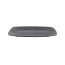 Блюдо прямоугольное Porland Iris Grey, 27х19 см