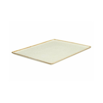 Блюдо прямоугольное Porland Beige, 18х13 см 