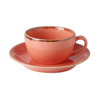 Блюдце для чайной чашки Porland Seasons Orange, 16 см 