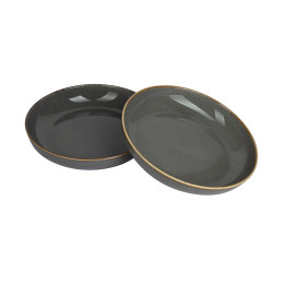 Набор салатников Porland Seasons Dark Grey, 22 см, 2 шт.
