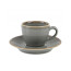 Чашка кофейная Porland Seasons Dark Grey, 80 мл 