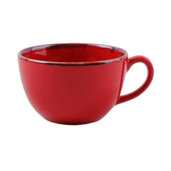 Чашка чайная Porland Seasons Red, 340 мл 