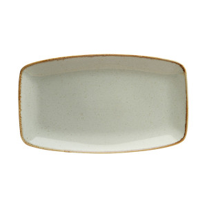 Тарелка прямоугольная Porland Grey, 31x18 см