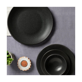 Тарелка Porland Seasons Black, 24 см 