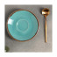 Блюдце для кофейной чашки Porland Seasons Turquoise, 12 см 