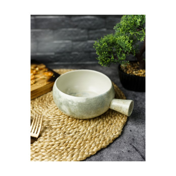 Салатник с ручкой Porland Stoneware Selene, 14 см 