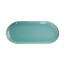 Блюдо овальное Porland Turquoise, 30х15 см 