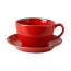 Блюдце для чайной чашки Porland Seasons Red, 16 см 