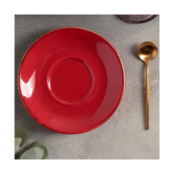 Блюдце для чайной чашки Porland Seasons Red, 16 см 