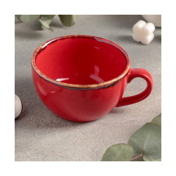 Чашка чайная Porland Seasons Red, 340 мл 