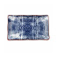 Тарелка прямоугольная Porland Mix&Match Cobalt, 21 см 