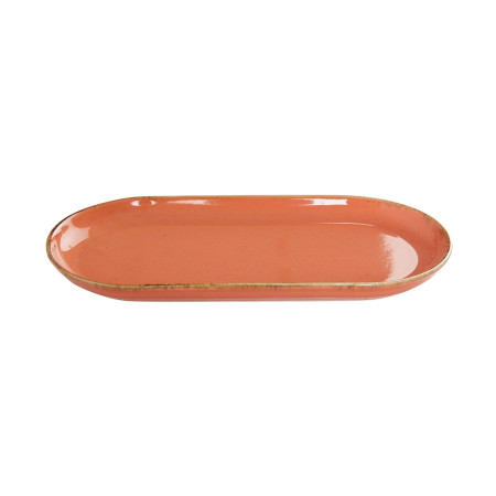 Блюдо овальное Porland Seasons Orange, 30х15 см 