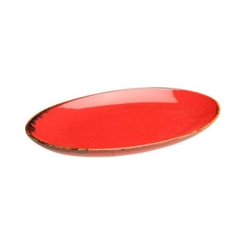 Блюдо овальное Porland Seasons Red, 36х27 см 