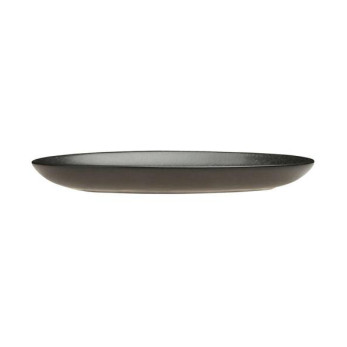 Блюдо овальное Porland Seasons Black, 36х27 см 