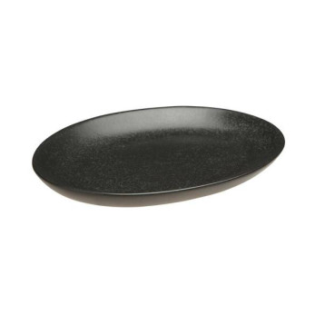Блюдо овальное Porland Seasons Black, 36х27 см 
