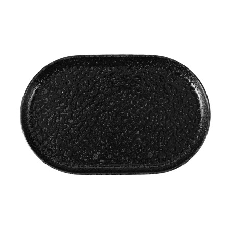 Тарелка овальная Porland Ethos Black Moss, 32 см
