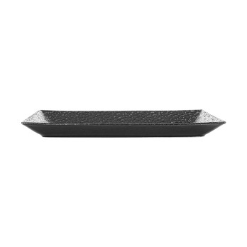 Тарелка квадратная Porland Ethos Black Moss, 27 см