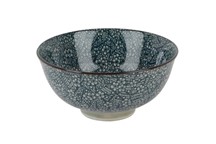 Old fashion petrol blue bowl 12cm