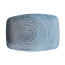 Блюдо прямоугольное Porland Lykke Turquoise, 32х23 см