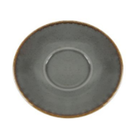 Блюдце для чайной чашки Porland Seasons Dark Grey, 15 см