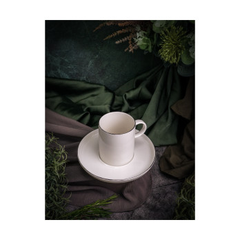 Блюдце для чайной чашки Porland Chopin Platinum, 15 см 