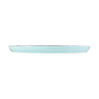 Тарелка с вертикальным бортом Porland Lykke Turquoise, 24 см