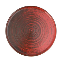 Тарелка с вертикальным бортом Porland Lykke Red, 30 см