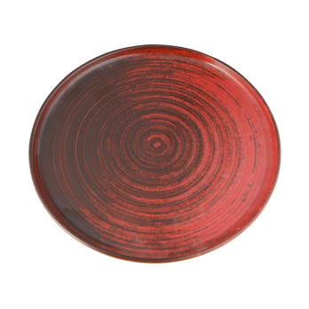 Тарелка с вертикальным бортом Porland Lykke Red, 30 см