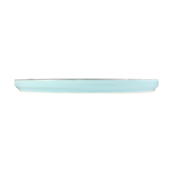 Тарелка с вертикальным бортом Porland Lykke Turquoise, 30 см
