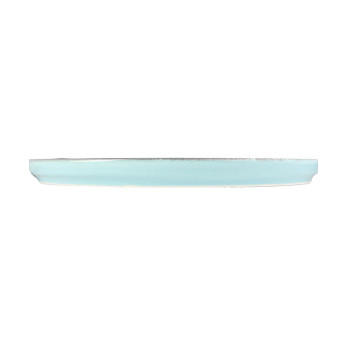 Тарелка с вертикальным бортом Porland Lykke Turquoise, 30 см