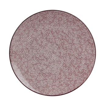 Тарелка Porland Mix&Match Old Fashion Damson, 22 см