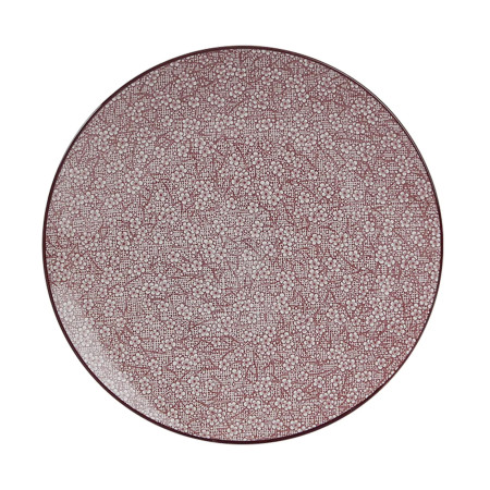 Тарелка Porland Mix&Match Old Fashion Damson, 22 см