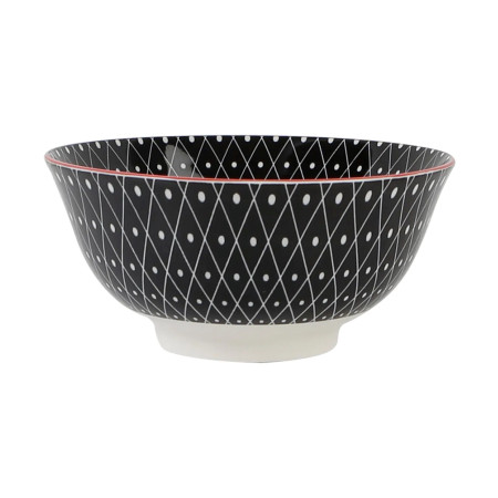 Салатник Porland Mix&Match Black, 15 см