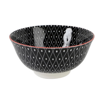 Салатник Porland Mix&Match Black, 15 см