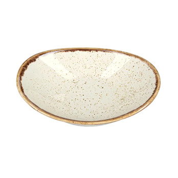 Соусник овальный Porland Seasons Beige, 7х11 см 