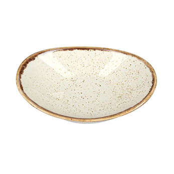 Соусник овальный Porland Seasons Beige, 7х11 см 
