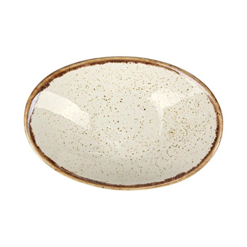 Соусник овальный Porland Seasons Beige, 7х11 см 