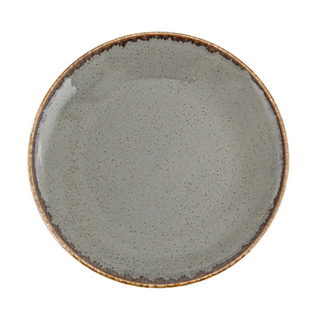 Тарелка Porland Seasons Dark Grey, 28 см 