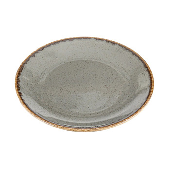 Тарелка Porland Seasons Dark Grey, 28 см 