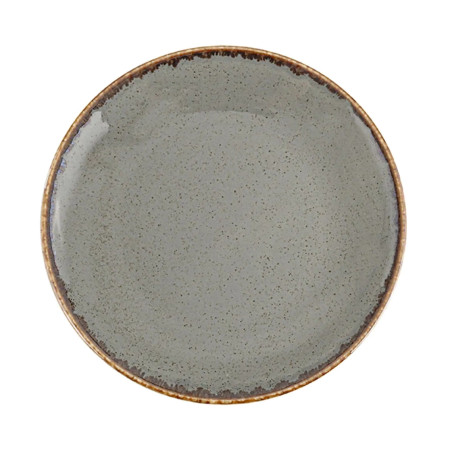 Тарелка Porland Seasons Dark Grey, 24 см 