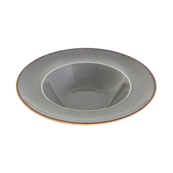 Тарелка для пасты Porland Seasons Dark Grey, 26 см
