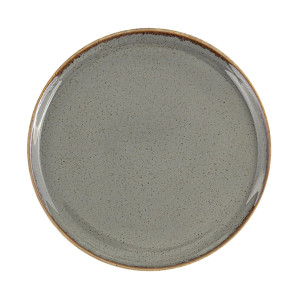 Тарелка для пиццы Porland Seasons Dark Grey, 28 см