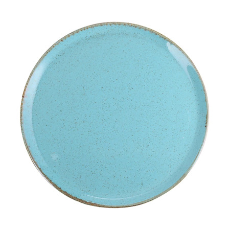 Тарелка для пиццы Porland Seasons Turquoise, 28 см 